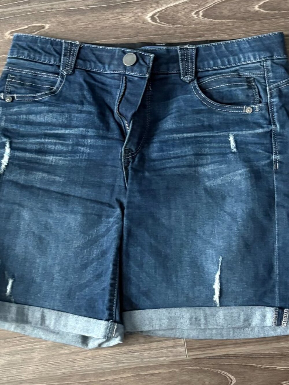 Democracy Ab Solution Cuffed Denim Short